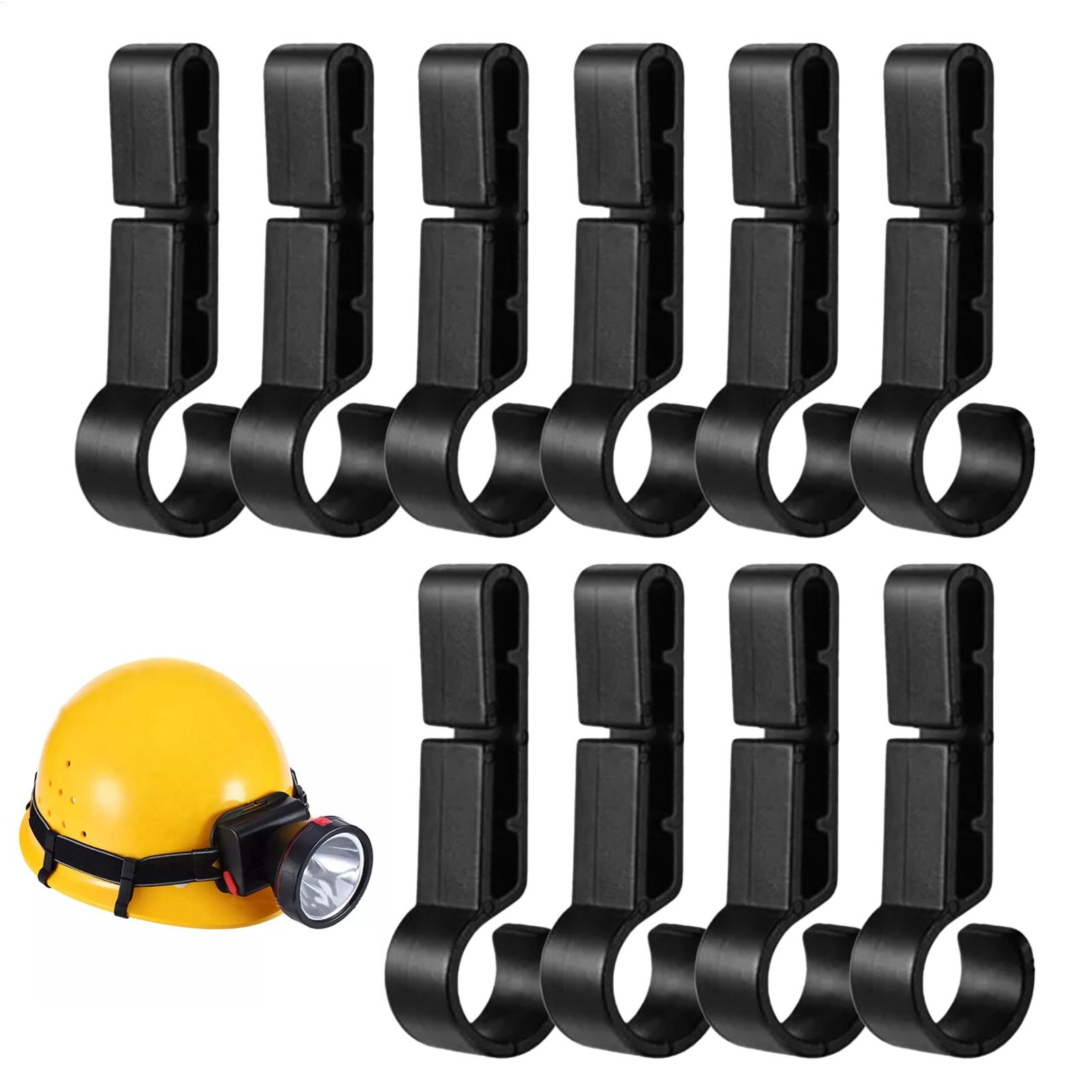 Outdoor Lighting Black - 10 Stuks Plastic Helm Clips Attachment