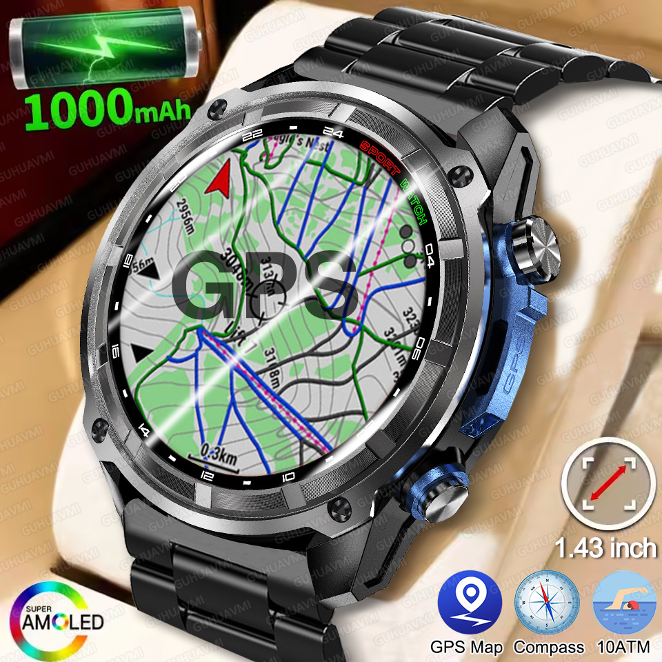 Outdoor Lighting Wireless - T-Rex3 Pro GPS Offline kaart 1000mAh
