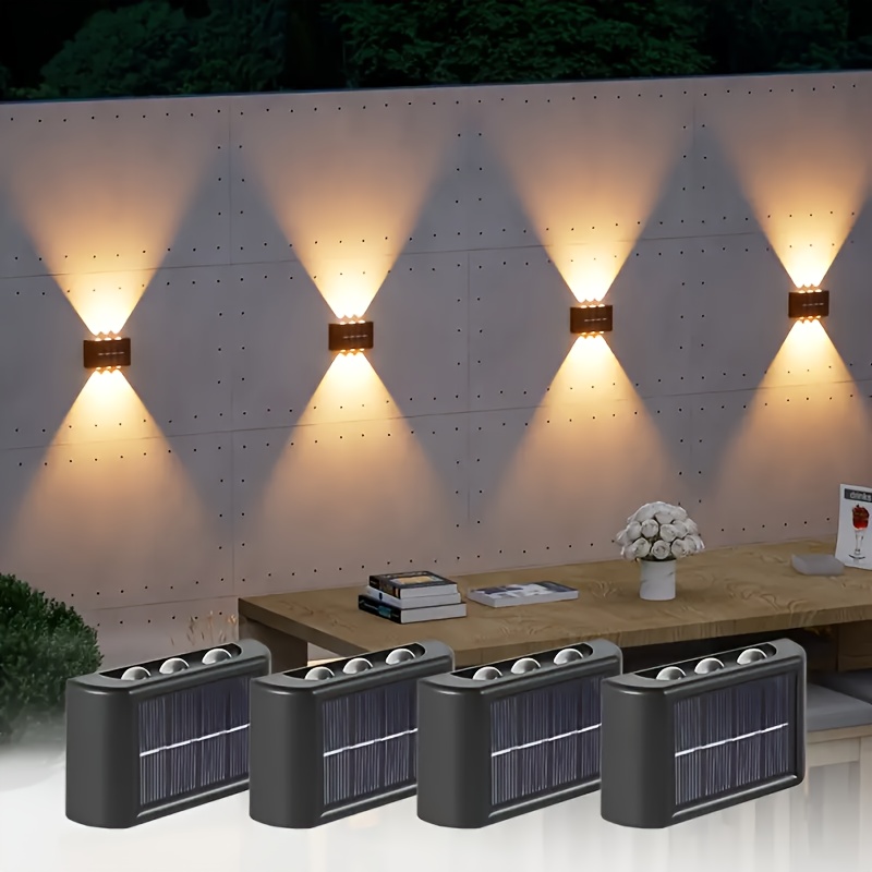 Outdoor Lighting Waterproof - LED Solarlamp Buiten Waterdicht Solar Wandlamp