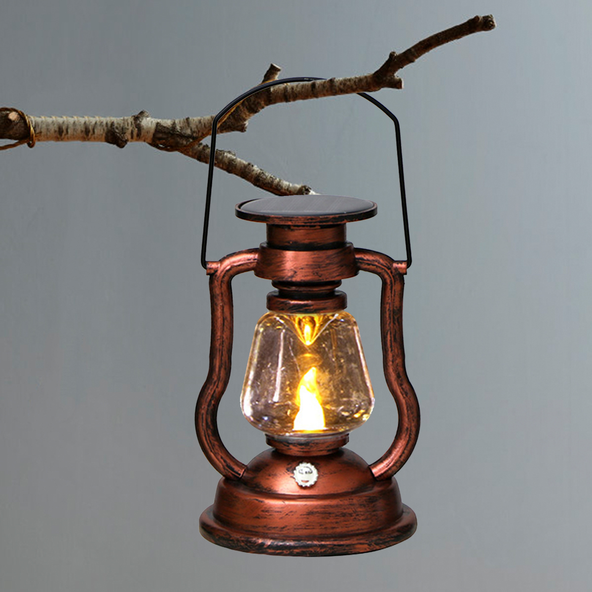 Outdoor Lighting Effects - Sfeerlicht Retro LED-zonnelicht Olielamp Flikkerende vlamloze