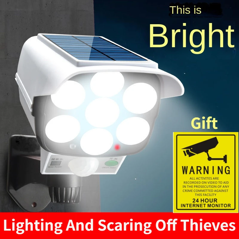Outdoor Lighting Wireless - Outdoor Solar Light Bewegingssensor Beveiliging Dummy