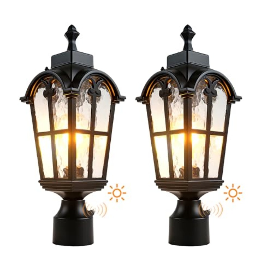 Outdoor Lighting Waterproof - Sensor buitenpaallampen Waterdichte paallamp Buiten anti-roest