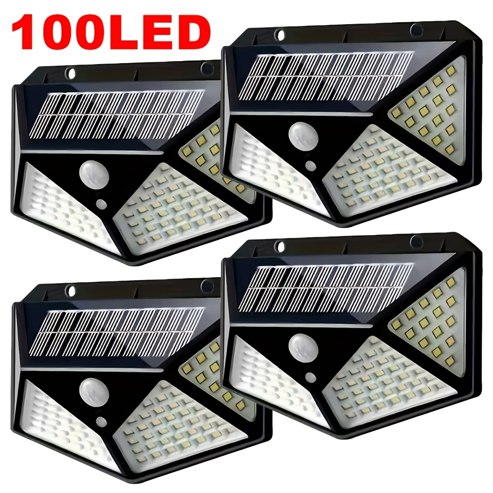 Outdoor Lighting And Landscape - 100LED buitenlamp op zonne-energie, buitenlamp met