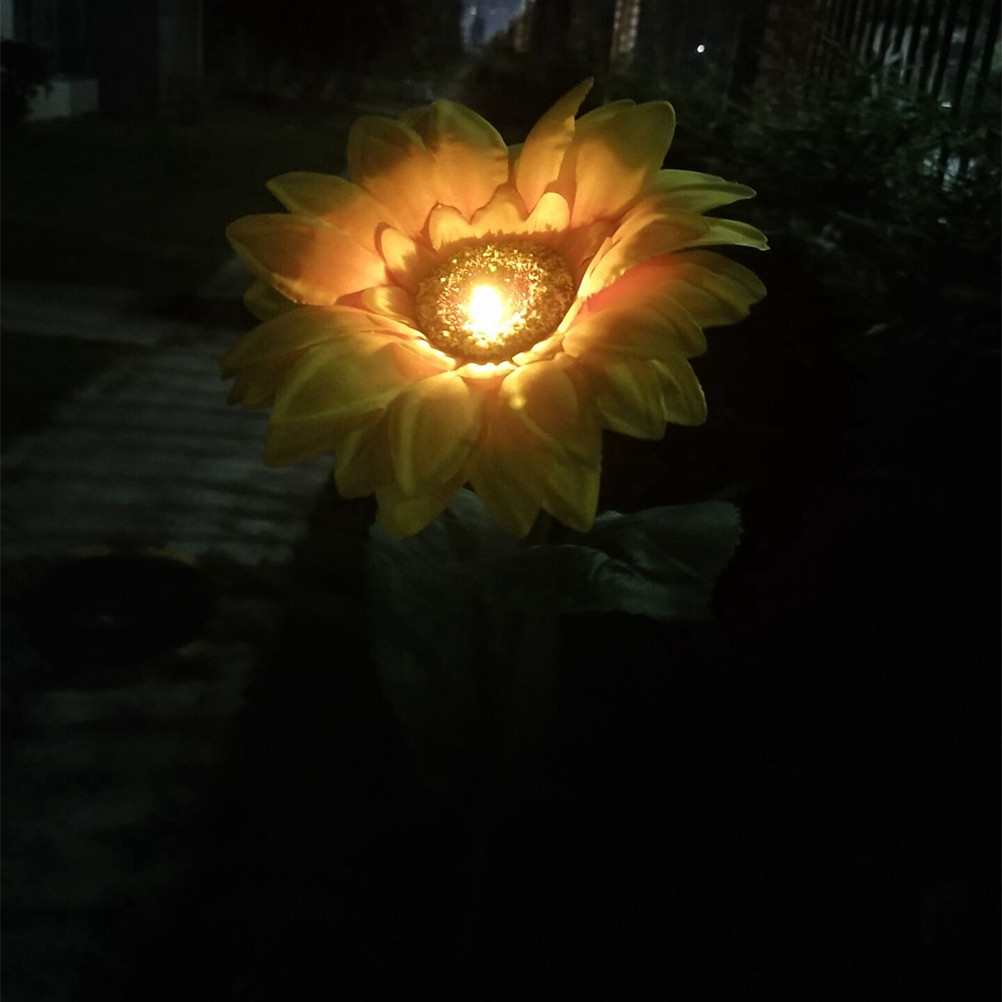 Zonne-LED-zonnebloemtuinlampen - Outdoor Lighting Pathway recensie en prijs