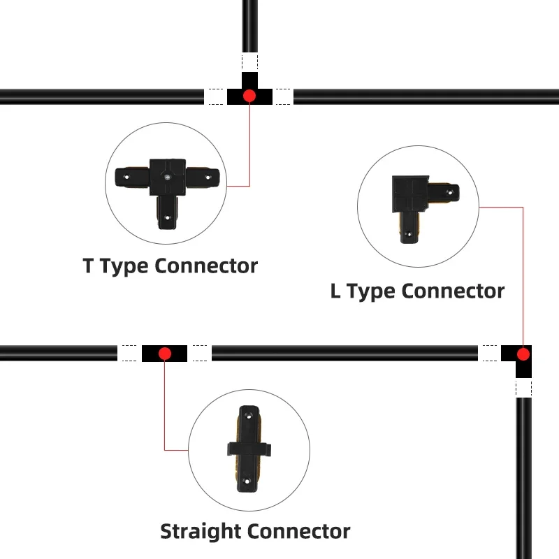 1M Track Rail Kit Spotlight 0. - Outdoor Lighting Track recensie en prijs