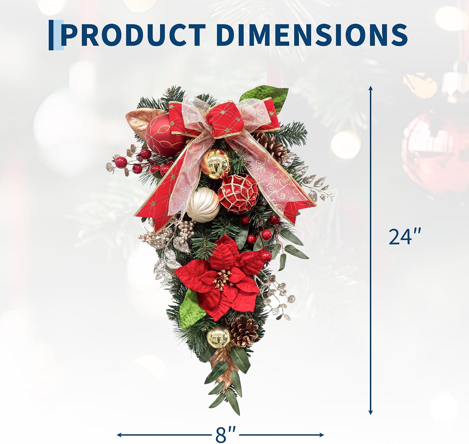 Garvee 24 inch kerstboomdecora - Outdoor Lighting Effects recensie en prijs