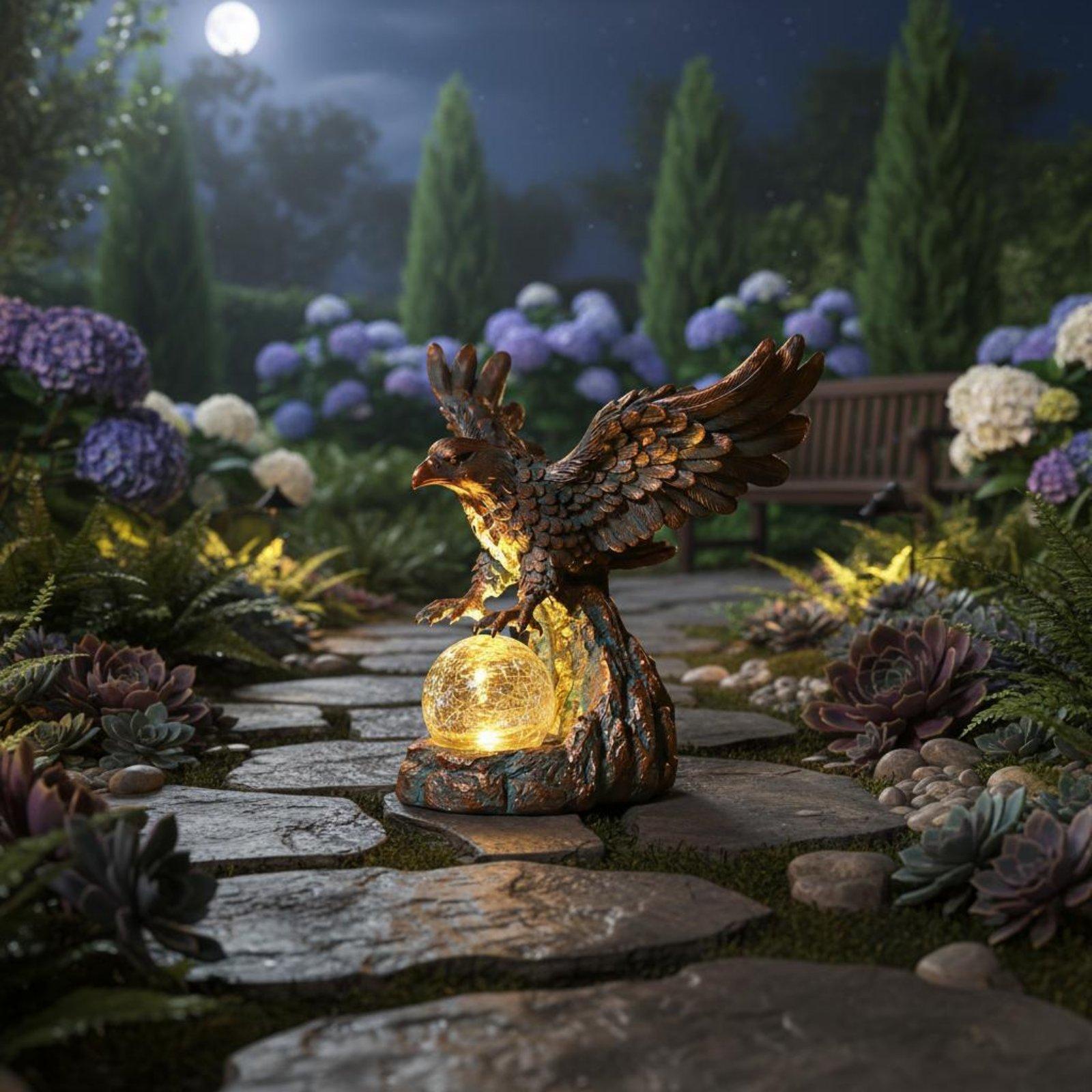 Solar Eagle Statue Light Water - Outdoor Lighting Pathway recensie en prijs