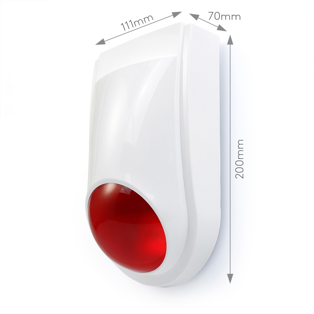 Draadloze flitssirene E6 buite - Outdoor Lighting Wireless recensie en prijs