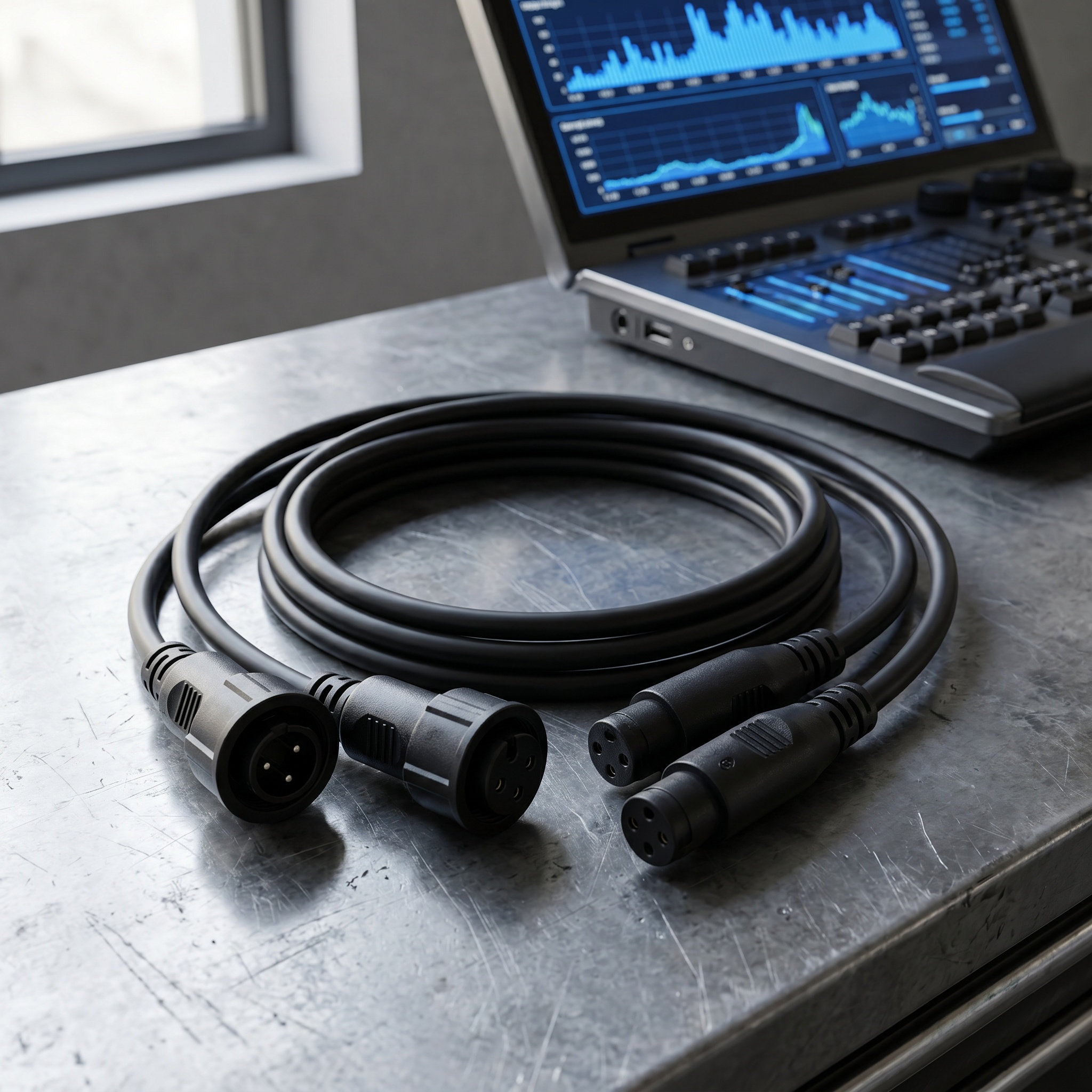 2 stuks DMX-kabel, waterdichte - Outdoor Lighting Waterproof recensie en prijs