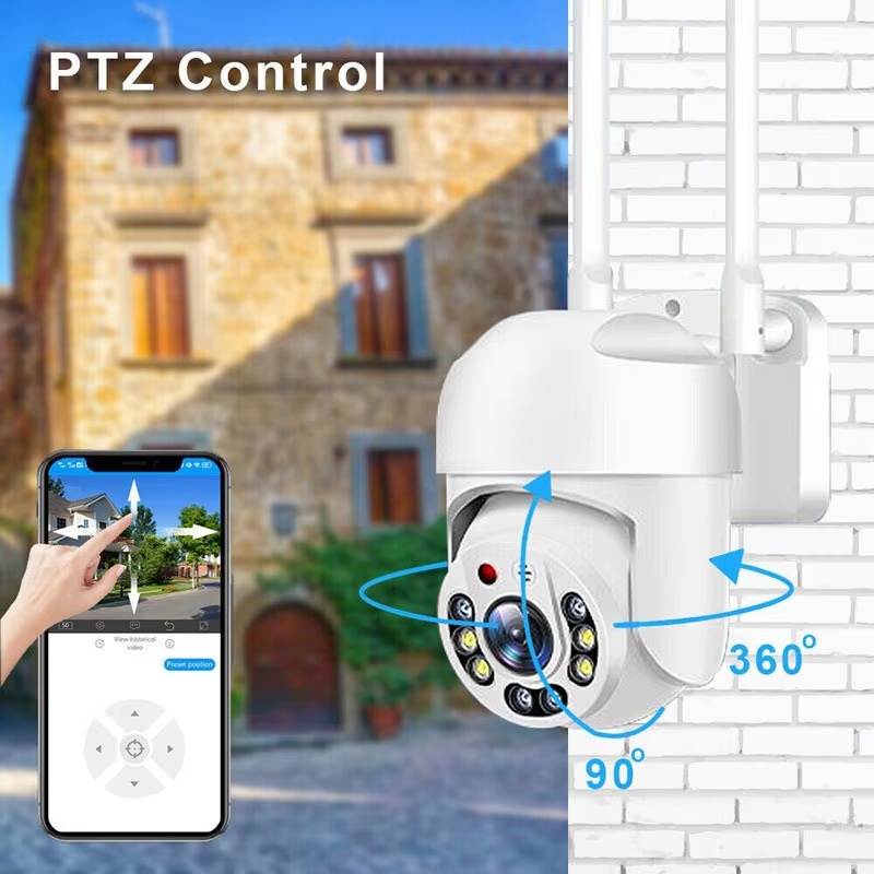 Buiten HD WiFi Camera 360 °    - Outdoor Lighting Track recensie en prijs