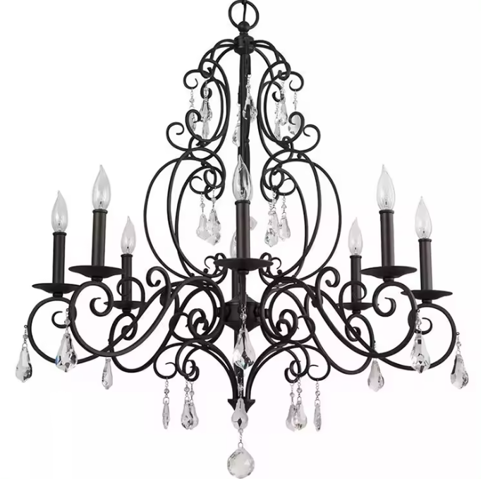 Zeal Lighting Elegante Hanglam - Outdoor Lighting Black recensie en prijs
