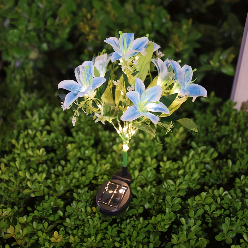 Multi-Bloom Pink Lily Solar Ga - Outdoor Lighting Effects recensie en prijs