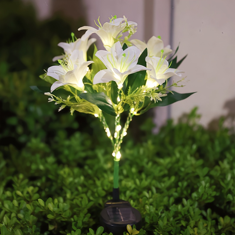 Multi-Bloom Pink Lily Solar Ga - Outdoor Lighting Effects recensie en prijs